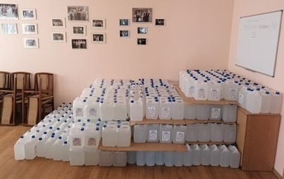 Zdjęcie do Dostawa płyn&oacute;w (09.06.2020 r.) do dezynfekcji od Wojewody Dolnośląskiego 